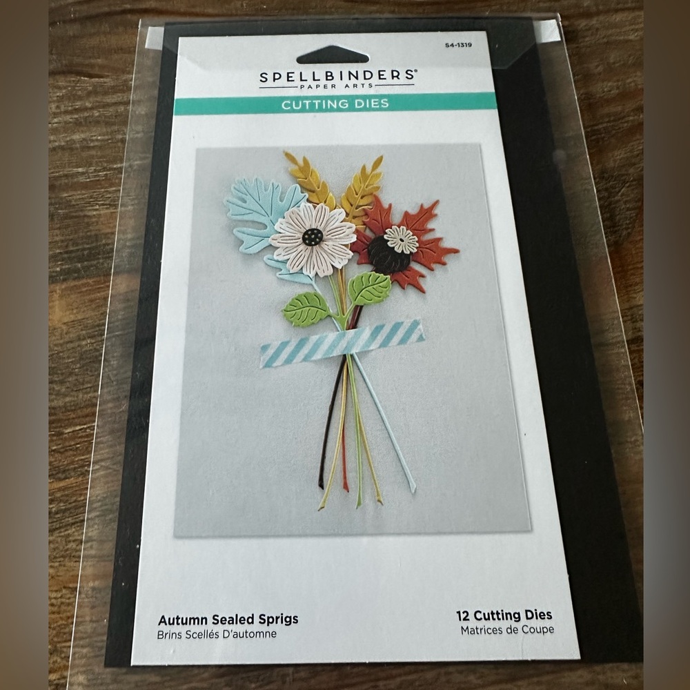 Spellbinders Autumn Sealed Sprigs Cutting Dies